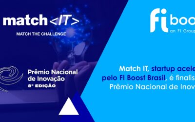 Match IT, startup acelerada pelo FI Boost Brasil, é finalista do Prêmio Nacional de Inovação