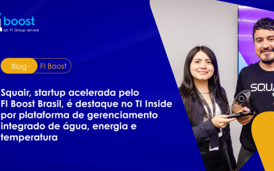 Squair, startup acelerada pelo FI Boost Brasil, é destaque no ESG Inside por plataforma de gerenciamento integrado de água, energia e temperatura